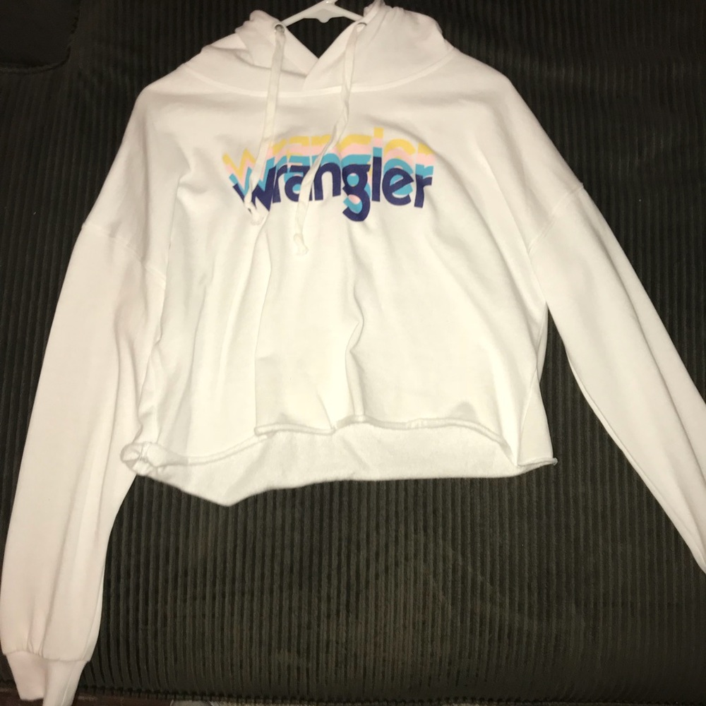 Wrangler cropped hoodie pacsun